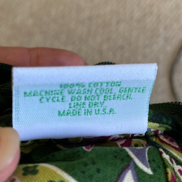 Vera Bradley Chelsea Green wristlet - Picture 9 of 11